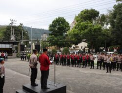 Polres Aceh Tengah Gelar Apel Pasukan Ops Lilin Seulawah 2023 Pengamanan Nataru