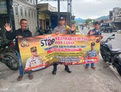 Upaya Cegah Karhutla Dikabupaten Setempat, Jajaran Polres, Polsek Dan Subsektor Rutin Lakukan Patroli Dan Sosialisasi