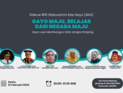 Diskusi Ke-10 Silaturahmi Kite Gayo, Bahas Pendidikan Gayo Lues