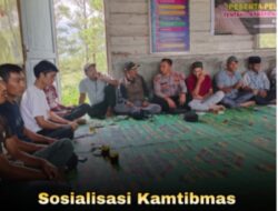 Kegiatan Sosialisasi Kamtibmas dalam rangka Menyambut Bulan Suci Ramadhan 1445 H Tahun 2024 Di Wilkum Polsek Linge.