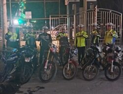 Puluhan R2 Pengguna Knalpot Tidak Sesuai Standar Spesifikasi Teknis Di Amankan Satlantas Polres Aceh Tengah