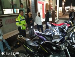 Polantas Aceh Tengah Lagi Amankan 3 Sepmor Motor Knalpot Tidak Standar Dalam Patroli Antisipasi Balap Liar