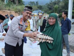 Ramadhan Berkah, Kapolres Aceh Tengah Salurkan Paket Sembako Kepada Warga Kurang Mampu Di Kampung Pilar Wih Kiri