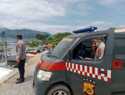 Sat Binmas Polres Aceh Tengah Lakukan Patroli Mobile, Sampaikan Himbauan Kepada Pengunjung Objek Wisata Danau Lut Tawar