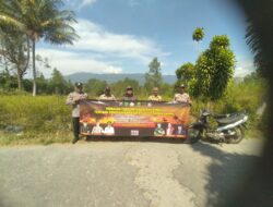 Polisi Rutin Lakukan Sosialisasi Cegah Karhutla Di Kabupaten Aceh Tengah