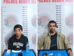 Polres Bener Meriah Mengamankan Dua Orang Pelaku Penyalahgunaan Narkotika Di Kecamatan Timang Gajah