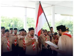 Pelantikan Pengurus Pramuka Guna Mengembangkan Serta Memajukan Pramuka Di Aceh Tamiang