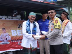 Polres Bener Meriah Lakukan Jum’at Bersih (Berbagi Kasih) Sebagai Bentuk Kepedulian Kepada Sesama