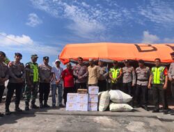 Brimob Aceh Gelar Kegiatan Beyonnd Trust Presisi Bersama  TNI-POLRI TW II TAHUN 2024 Pemberian Bantuan Sosial kepada korban kebakaran di Bener Meriah