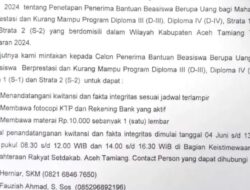 Waktu Dan Tempat Penandatanganan Kwitansi Dan Fakta Integritas