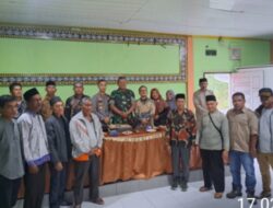 Lepas,perpisahan Danramil 05/Isaq Linge, Muspika Ucapkan Terima Kasih