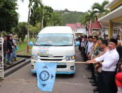 Wakili Kapolres Aceh Tengah, Wakapolres Hadiri Pelepasan 155 Jama’ah Haji Kabupaten Setempat