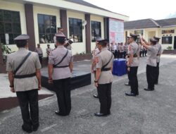Kapolres Pimpin Sertijab Kabag SDM Dan 3 Kasat Di Jajaran Polres Aceh Tengah