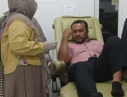 Anggota Panwaslih Aceh Tengah ikut mewujudkan  Kepedulian Sosial melalui donor Darah 