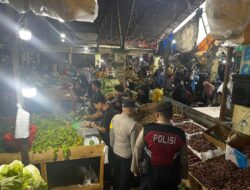 Berikan Rasa Aman, Samapta Polres Aceh Tengah Lakukan Patroli dan Pengaturan Di Sejumlah Lokasi Pasar Pajak Daging Dan Titik Keramaian Masyarakat