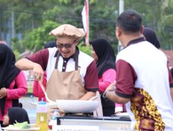 Lomba Memasak TNI-Polri Semarakkan Hari Bhayangkara ke-78 di Polres Bener Meriah