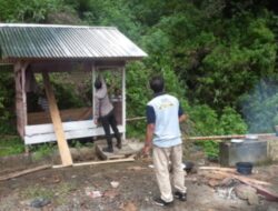 Kapolsek Linge Bersama BPJN 3,PPK 3.3,Rehap Mushola(Joyah)Di KM 27 Burlintang/Genting.