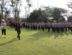 Kapolres Aceh Tengah Jadi Irup Upacara Hut Bhayangkara Ke-78 Di Lapangan Setdakab Setempat
