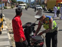 Satlantas Polres Aceh Tengah Gelar Razia Gabungan Dalam Operasi Patuh Seulawah 2024