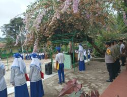 Jadi Pembina Upacara Disekolah, Kanit Binmas Polsek Bebesen Ajak Siswa Hindari Bullying Dan Perilaku Negatif Lainnya