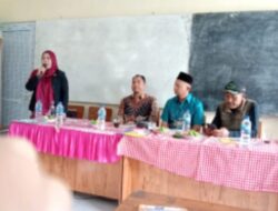 Kunjungan ketua Prodi Pendidikan Dasar Universitas Bina Bangsa Getsempena pada kegiatan pengabdian dengan tema pelatihan pembuatan modul ajar berbasis kurikulum Merdeka di SDN 11 Linge