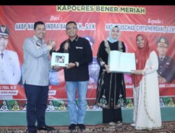 Hadiri Lepas Sambut di Pendopo Bupati Bener Meriah, AKBP Nanang Ucapkan Terima Kasih Kepada Pemda Bener Meriah