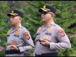 Tradisi Pedang Pora Sambut Kapolres Bener Meriah AKBP Tuschad Cipta Herdani