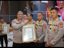 Kapolres Bener Meriah Terima Penghargaan IKPA dari Kapolda Aceh