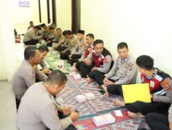 Binrohtal Rutin, Polres Aceh Tengah Gelar Pengajian Alquran Dilanjutkan Tausyiah