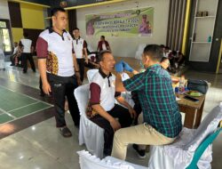 Pemeriksaan Kesehatan Berkala, Dokkes Polres Aceh Tamiang Untuk Memantau Kesehatan Personil Agar Bertugas Baik