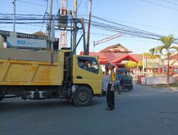 Muatan Tidak Ditutup Terpal, Sopir Truk Dapat Teguran Polantas Polres Aceh Tengah