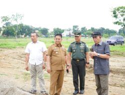 Persiapan Lintas Pertandingan Memanah Kuda PON XXI Langsung Di Tinjau Oleh Dandim 0117/Atam Bersama Ketua Pordasi Pusat Serta PJ Bupati Atam Dan Ketua Pordasi Aceh Tamiang