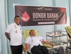 Hari Pengayoman Ke-79, Rutan Bener Meriah Laksanakan Donor Darah