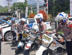 Jelang PON XXI Aceh-Sumut 2024, Sat Lantas Polres Aceh Tengah Cek Kesiapan Randis