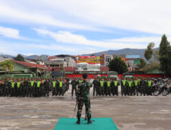 Kodim 0106/Ateng Gelar Apel pasukan Jelang Pilkada.