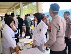 Polres Bener Meriah Lakukan Tes Urine bagi Personel yang Diusulkan Naik Pangkat