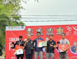 Personel Polres Bener Meriah Raih Juara 1 Fun Run 5 K