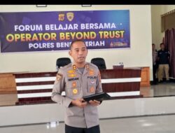 Kapolres Bener Meriah: Layanan Istimewa untuk Masyarakat adalah Prioritas Utama