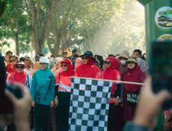 Pemkab Aceh Tamiang Selenggarakan Fun Bike Dan Fun Walk Merdeka Dalam Rangka Menyambut Kirab Api PON ke XXI Aceh Sumut Tahun 2024