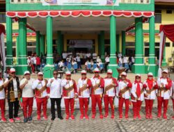 Rangkaian Upacara Penyerahan Api PON XXI ACEH – SUMUT Dihadiri Dandim 0117/Aceh Tamiang Bersama Kapolres Aceh Tamiang