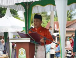 Pj.Bupati Asra Langsung Memimpin Upacara Hardikda Ke-65 Di Kabupaten Aceh Tamiang