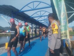 Hari Pertama PON Cabor Triathlon Di Aceh Tengah Berjalan Aman, Kapolres : Semua Berkat Sinergitas Aparat Keamanan Dan Dukungan Masyarakat