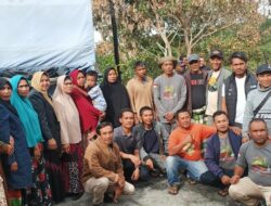 Komunitas SJ410 Salurkan Bantuan Sembako Kepada Korban Kebakaran di Kampung Wih Nongkal