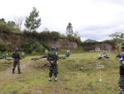 Mengasah Kemampuan Prajurit, Kodim 0106/Ateng Gelar Latihan Menembak TW III Ta 2024