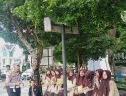 Satlantas Polres Aceh Tengah Gencar Sosialisasi Tertib Berlalulintas Pada Pelajar