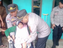 Impian Jahura Memiliki Kursi Roda, Hari Ini Dikabulkan Kapolres Aceh Tengah