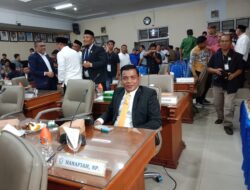 Hanafiah hadiri Paripurna Penyampaian Visi-Misi Paslon Bupati dan Wakil Bupati