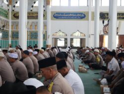 Polres Aceh Tengah Gelar Zikir Akbar dan Doa Bersama Ciptakan Pemilukada Damai Di Kabupaten Setempat