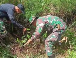 Kodim 0106/ Ateng dan Masyarakat Hijaukan Bur Lancuk Leweng dengan 1000 Pohon