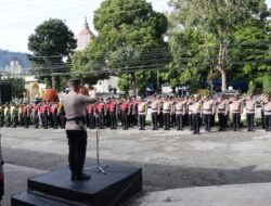 Kapolres Aceh Tengah Pimpin Apel Gelar Pasukan Ops Zebra Seulawah 2024